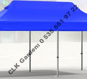 CLK 3x6 Katlanabilir Tente Portatif Çadır Gazebo Çadır Baskılı veya Baskısız İmalatı ve Satışı