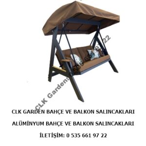 CLK Garden Alüminyum Kardelen Bahçe Balkon Teras Salıncak