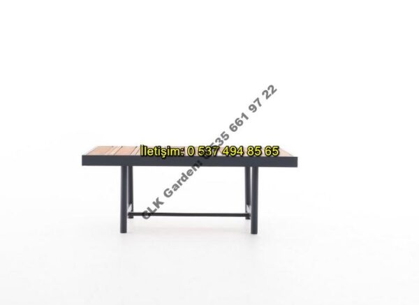 CLK Garden Angora Alüminyum Bahçe ve Balkon Mobilya Takımı 3+1+1+OS - Görsel 8