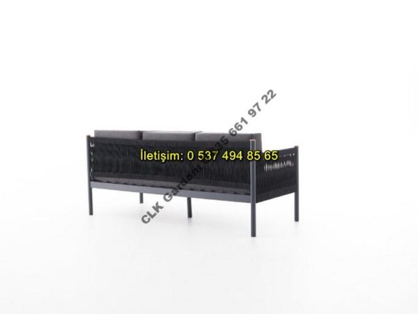 CLK Garden Angora Alüminyum Bahçe ve Balkon Mobilya Takımı 3+1+1+OS - Görsel 13